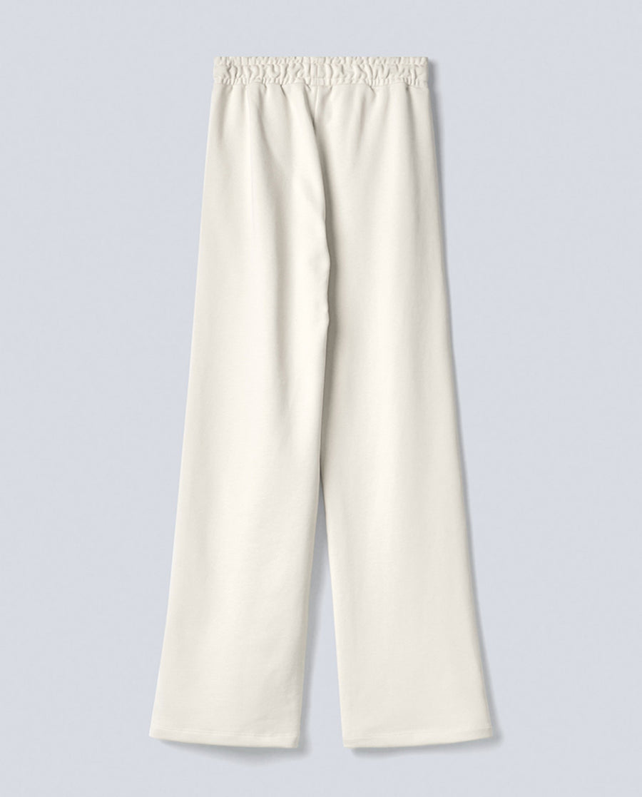 HINNOMINATE Pantalone Dritto Felpa Off White