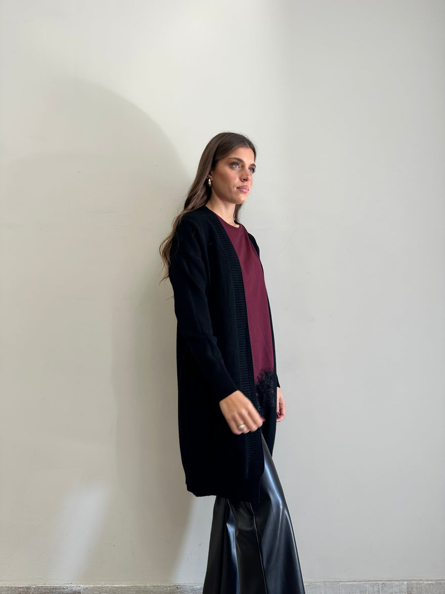 GIPSY INSIDE Cardigan nero