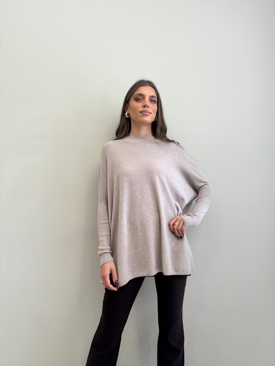 LE STREGHE Maglia over beige