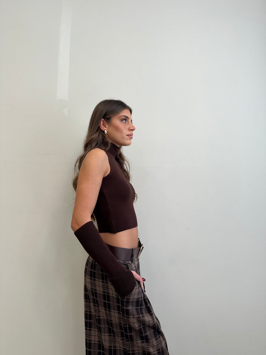 GIPSY INSIDE Smanicato moro con manicotti