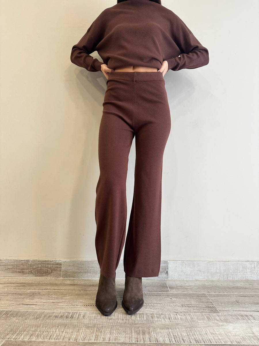 GIPSY INSIDE Completo maglia marrone