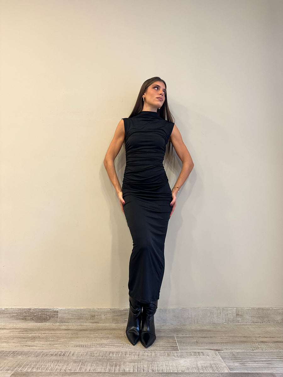 GLAMOROUS Abito lungo nero