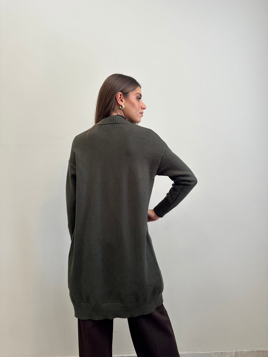 GIPSY INSIDE Cardigan verde