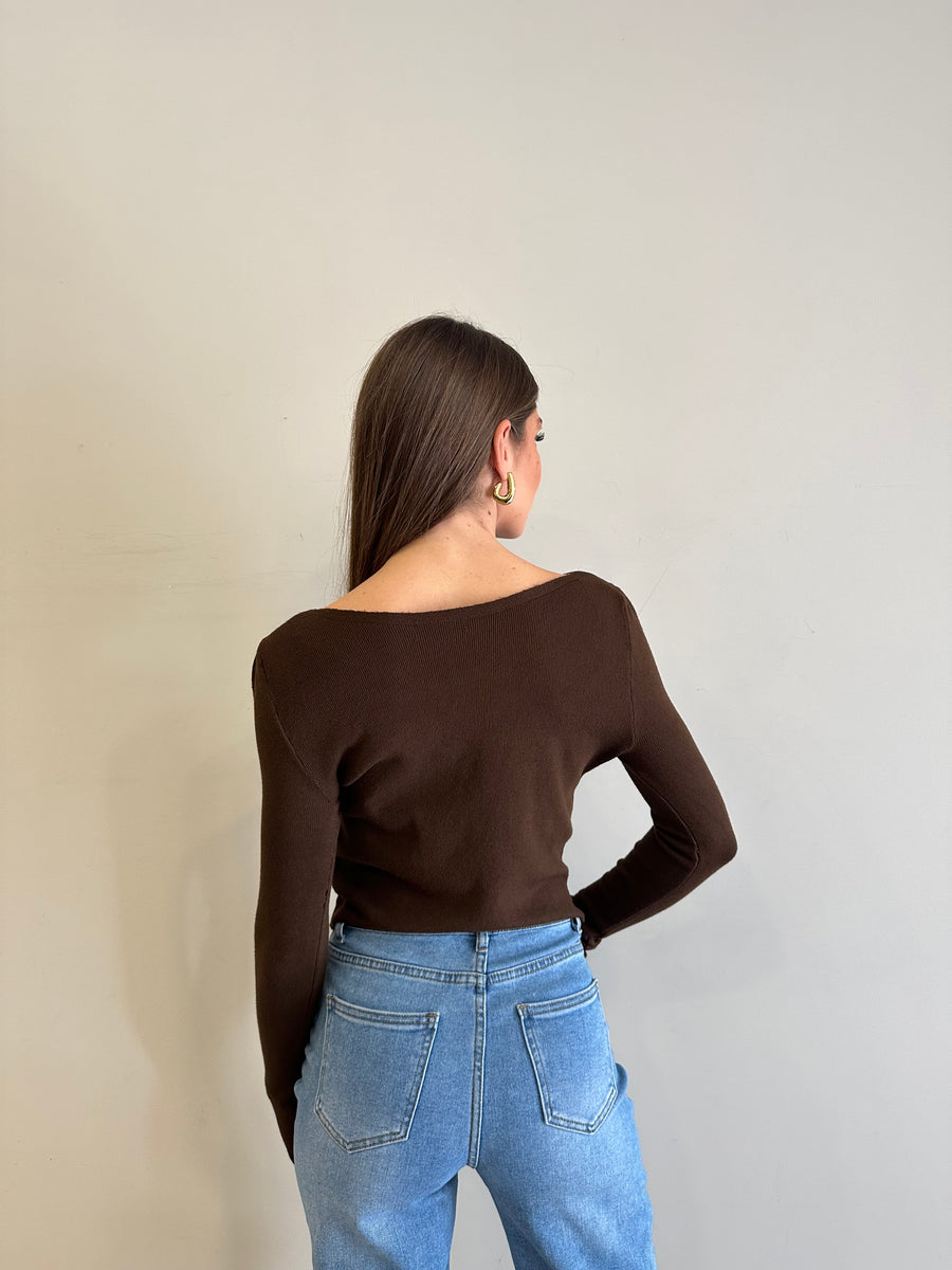 GIPSY INSIDE Maglia moro