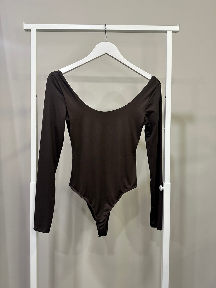 GIPSY INSIDE Body manica lunga moro