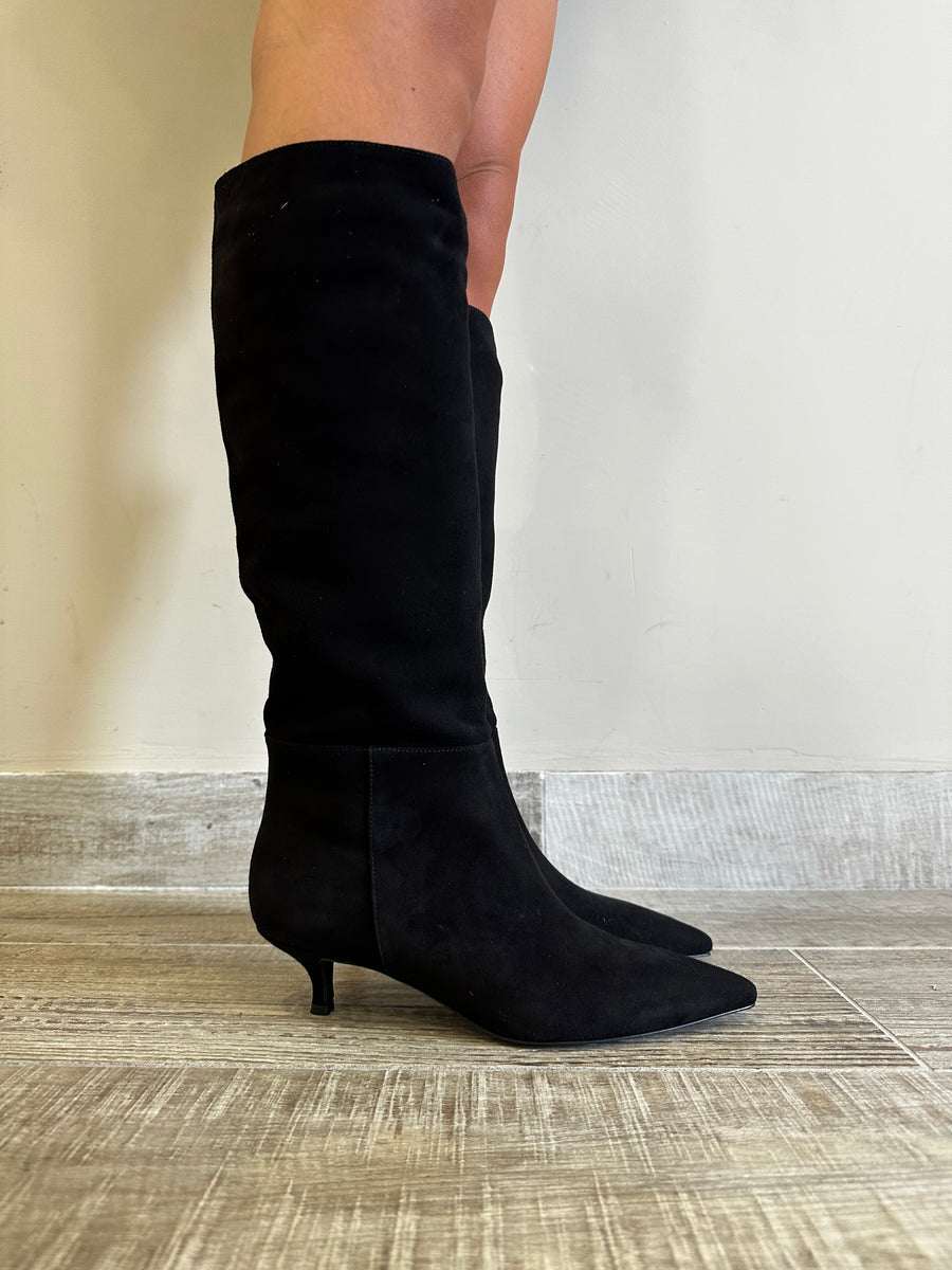 LC Stivale camoscio nero