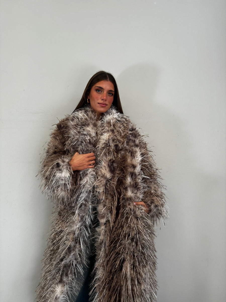 LMN Eco pelliccia over