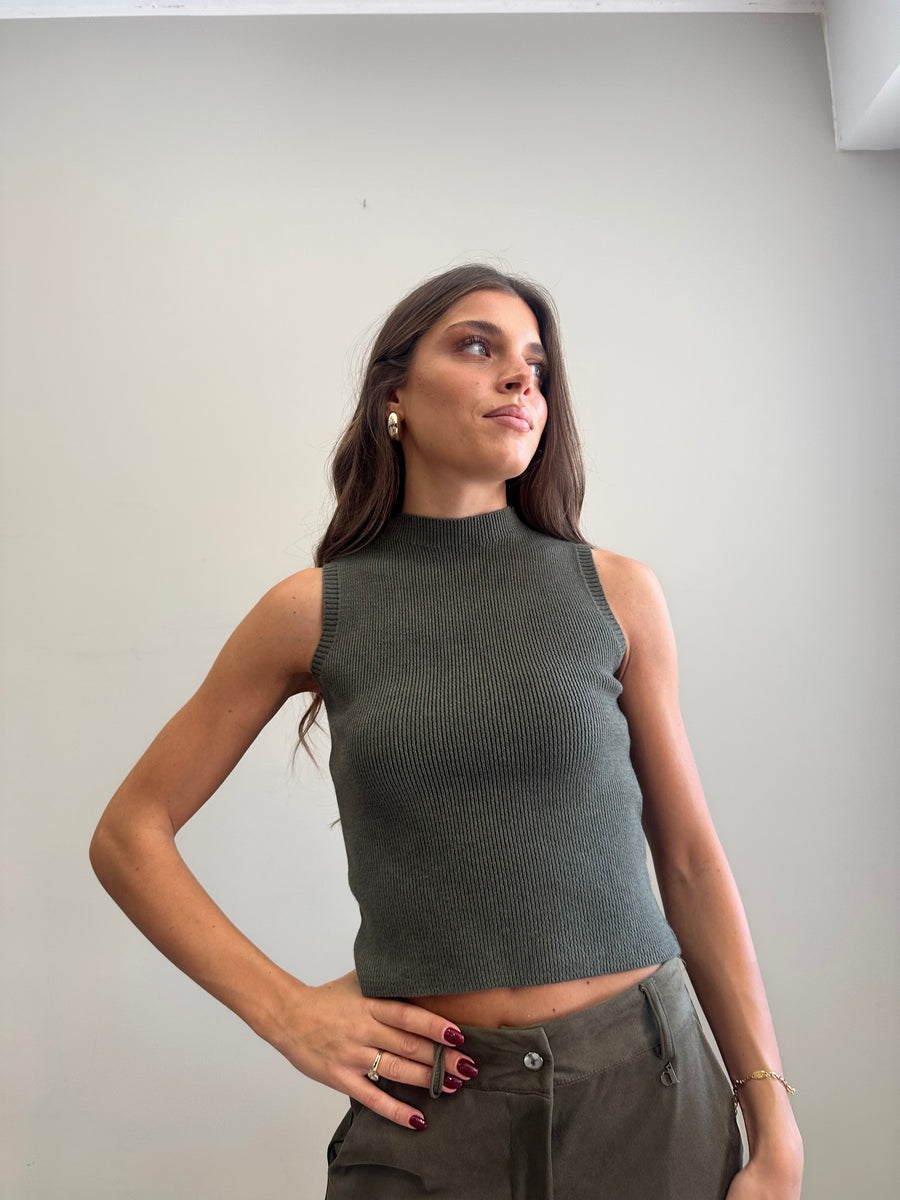 GIPSY INSIDE Smanicato verde militare