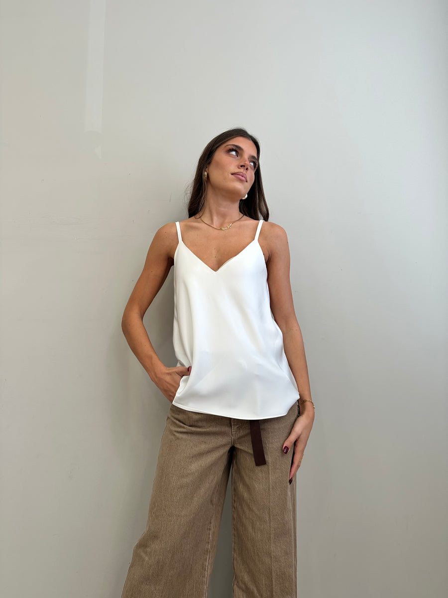 DIXIE Top satin burro