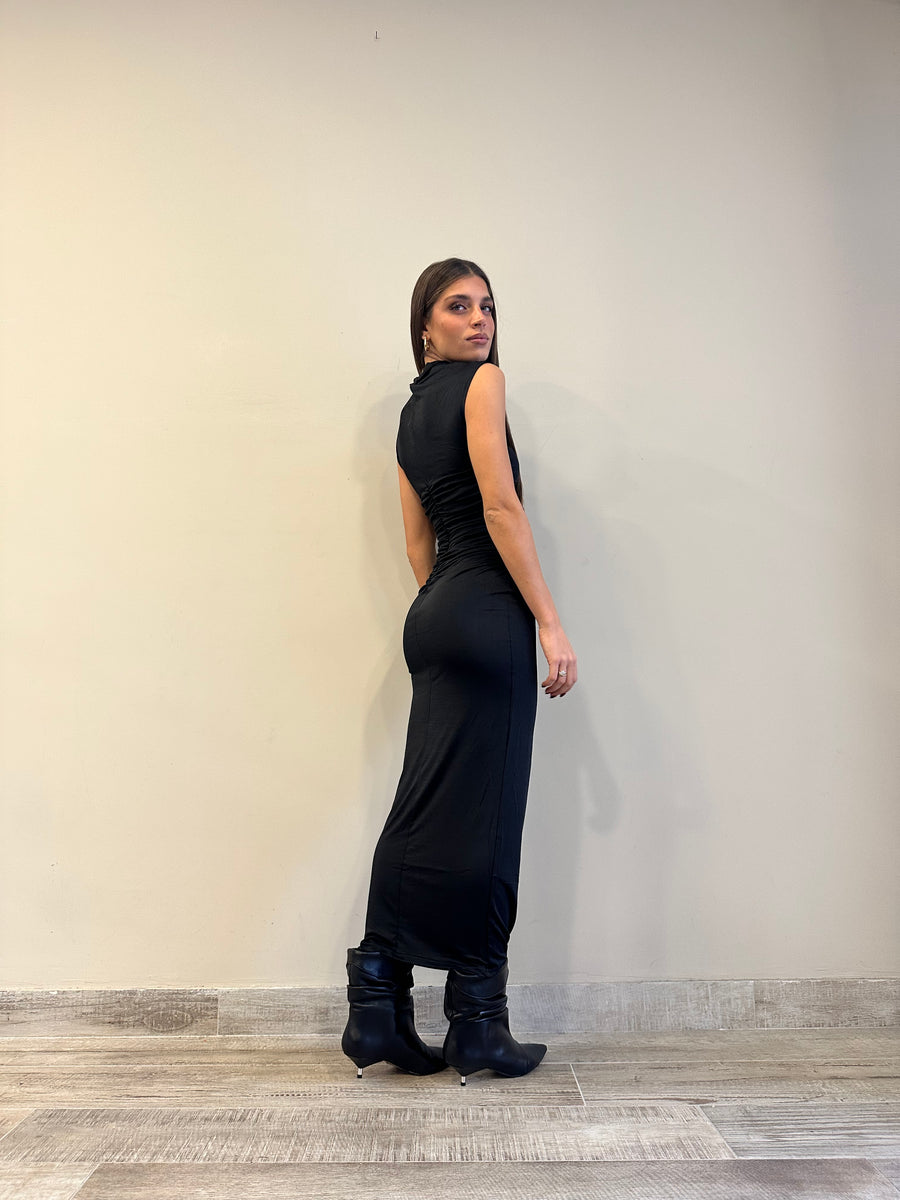 GLAMOROUS Abito lungo nero