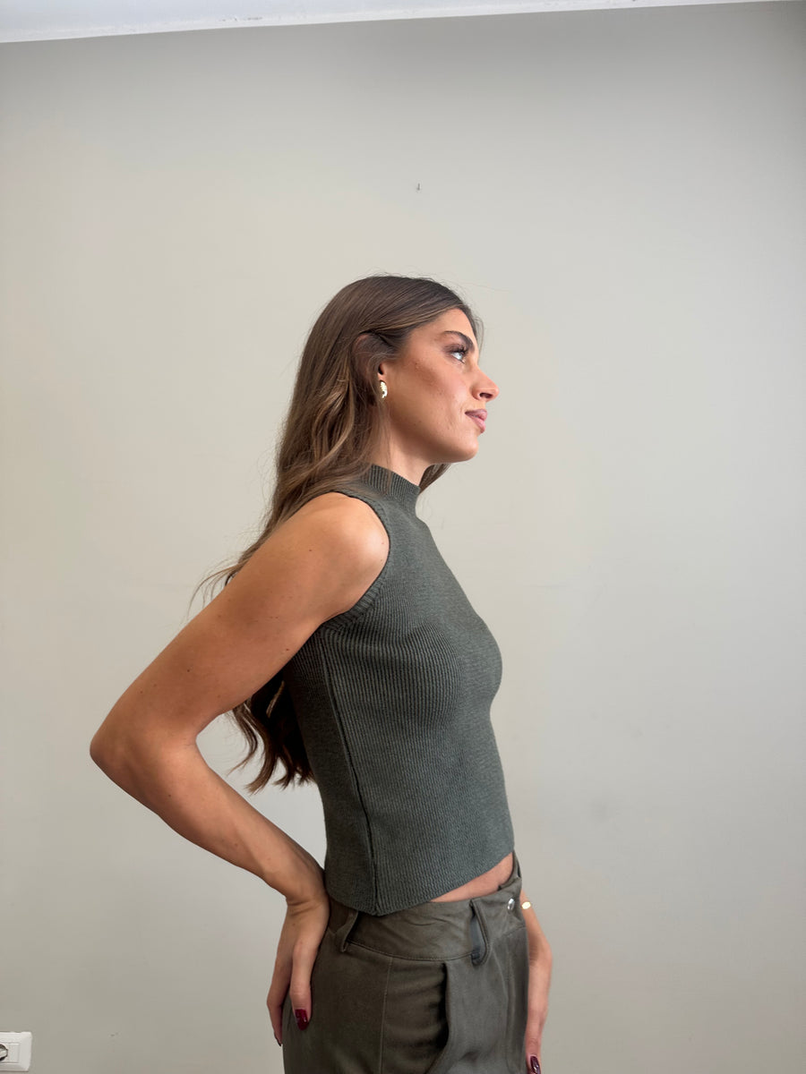 GIPSY INSIDE Smanicato verde militare