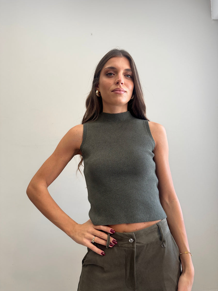 GIPSY INSIDE Smanicato verde militare