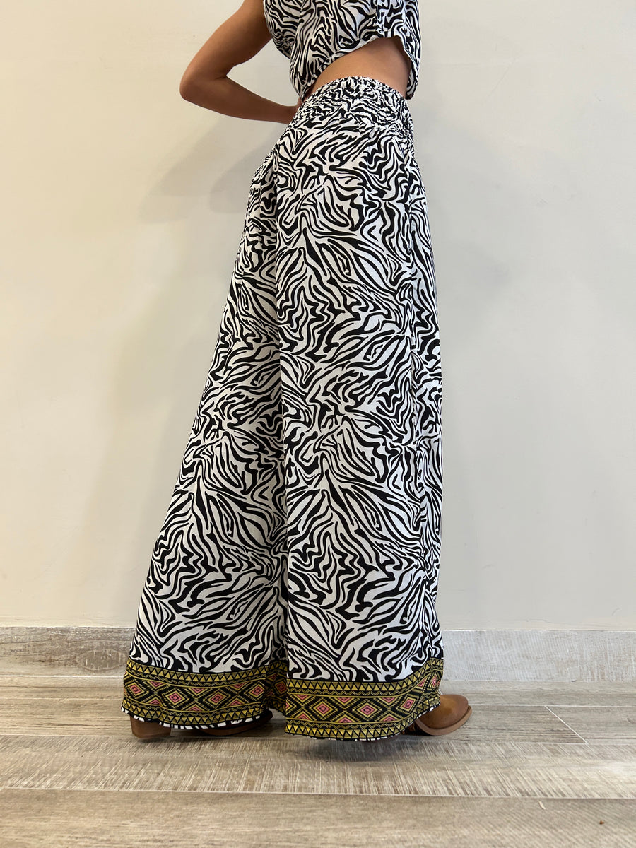 FREELOVE Panta Freelove Seta Zebra Black