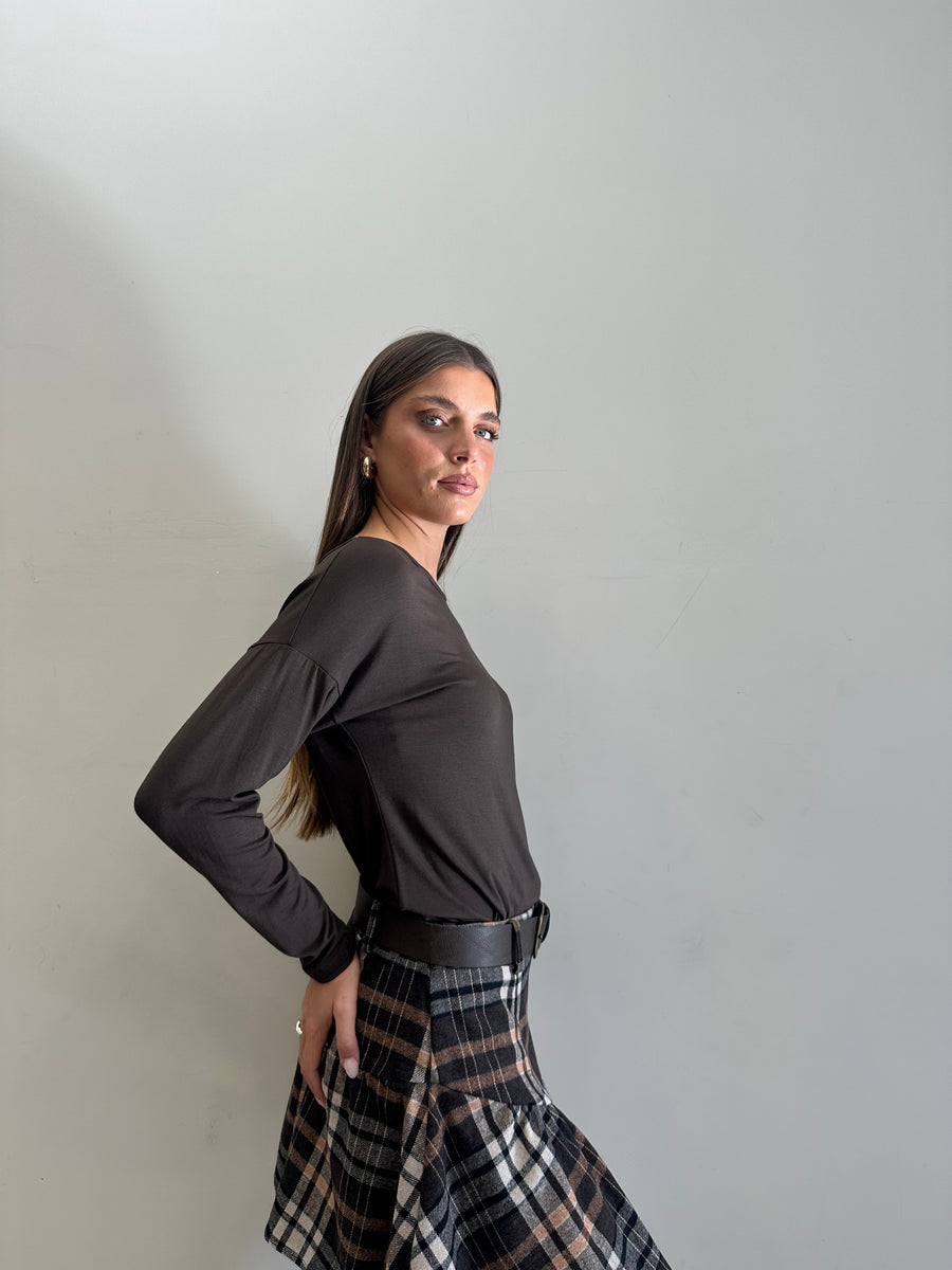 LE STREGHE Maglia jersey moro