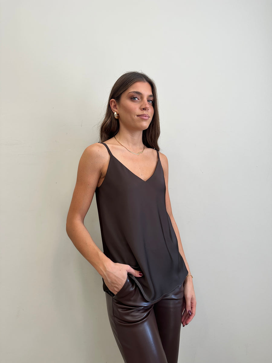 DIXIE Top satin moro