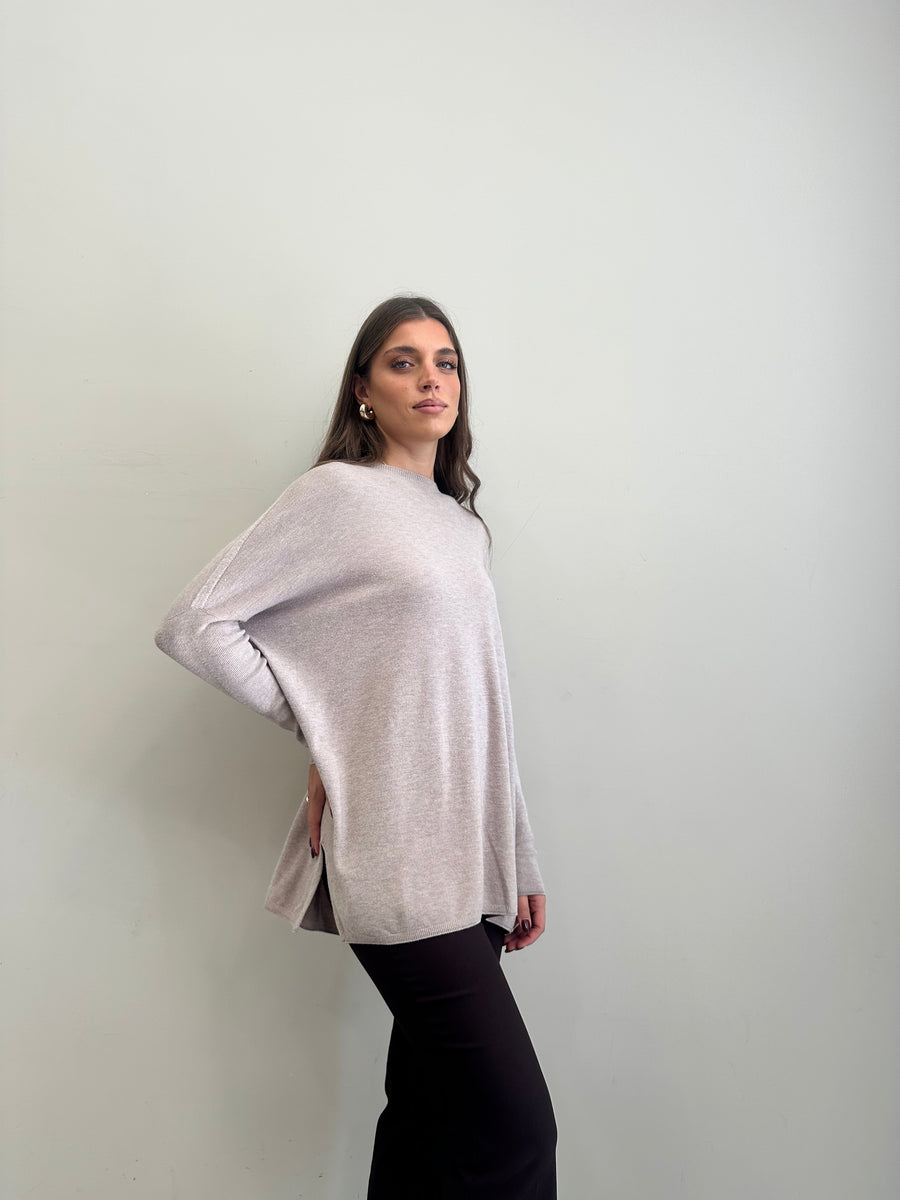 LE STREGHE Maglia over beige