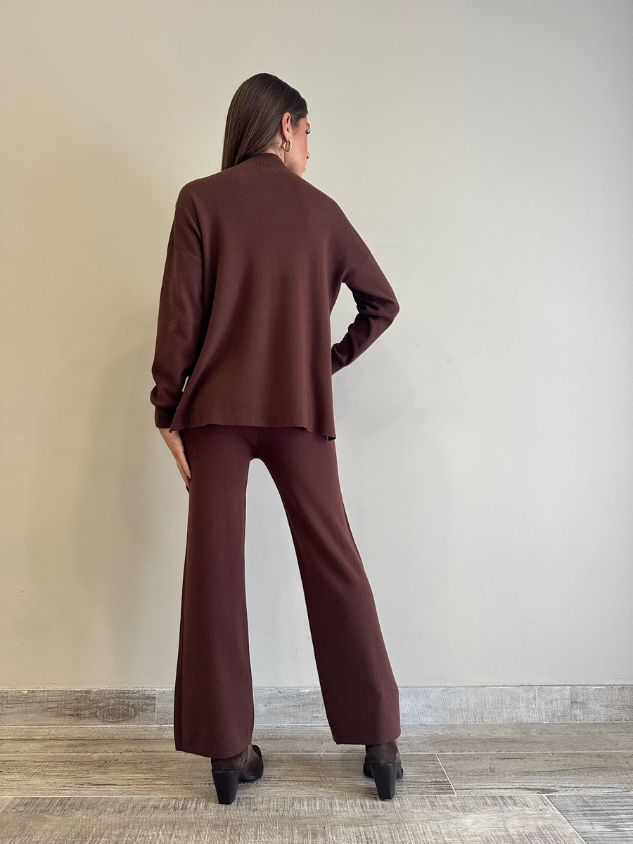 GIPSY INSIDE Completo maglia marrone