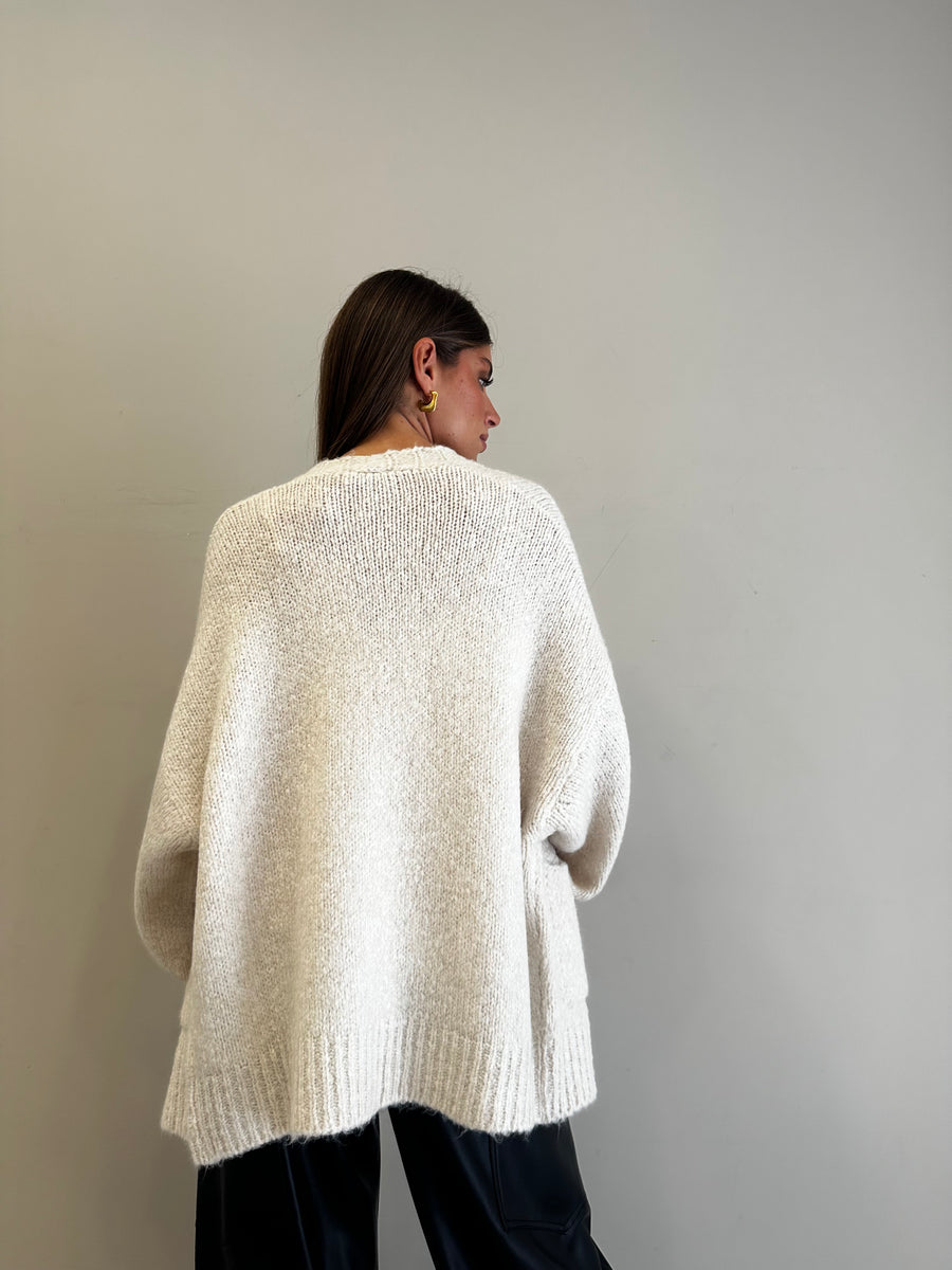 MOTEL Cardigan burro