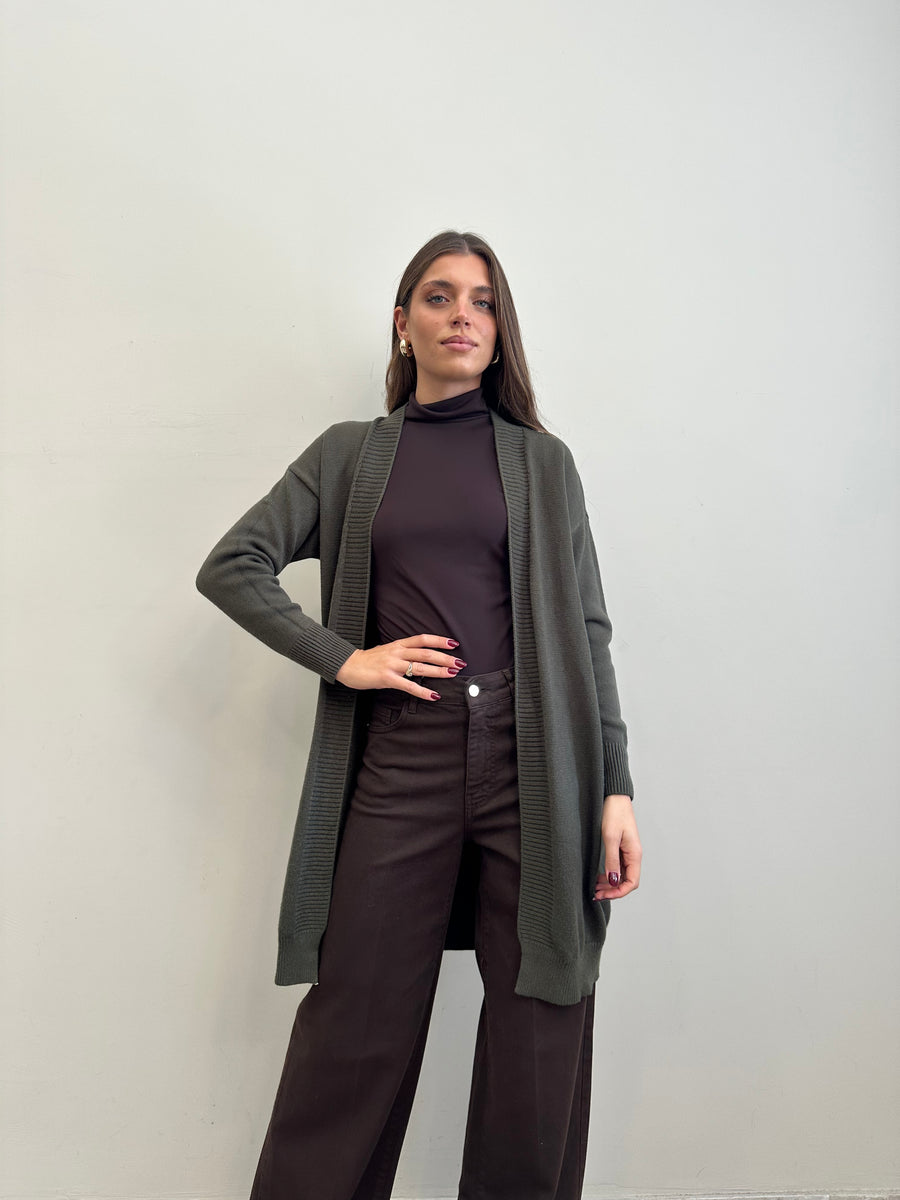 GIPSY INSIDE Cardigan verde