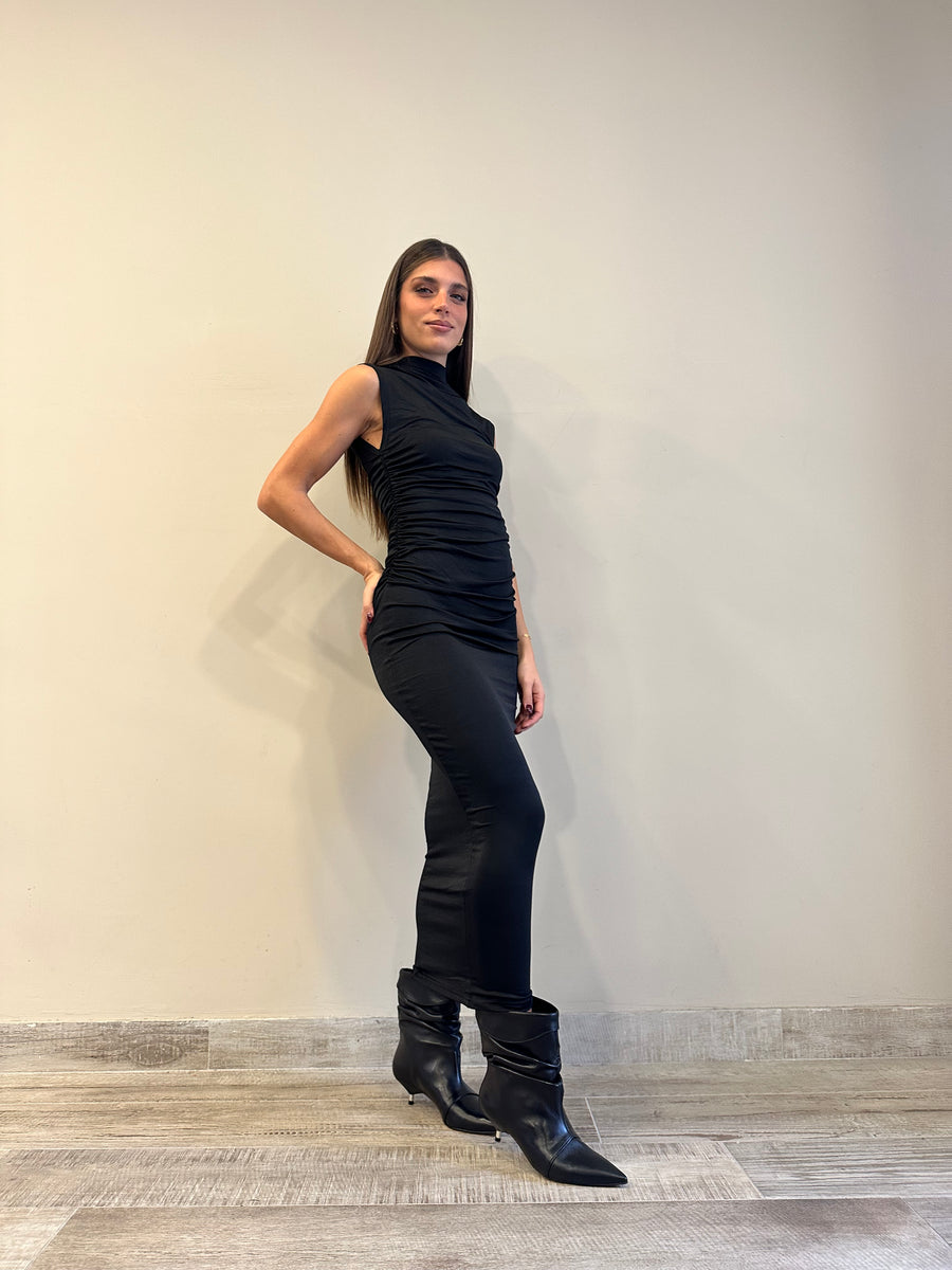 GLAMOROUS Abito lungo nero