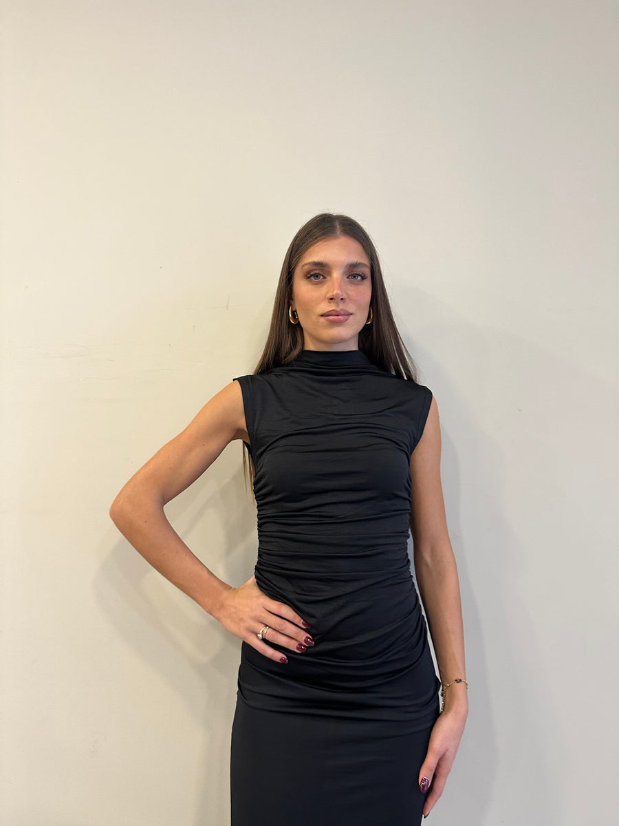 GLAMOROUS Abito lungo nero