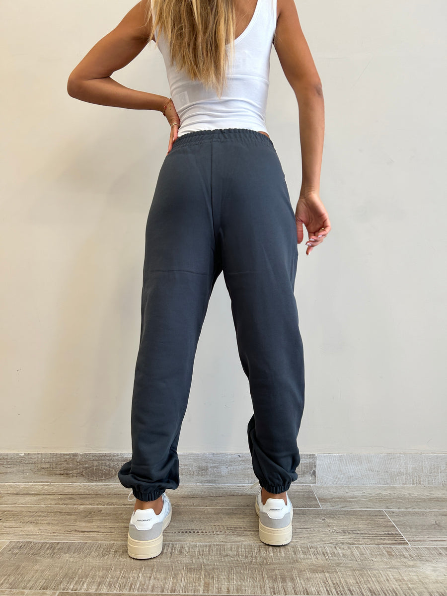 HINNOMINATE Pantalone jogger Felpa Ferro