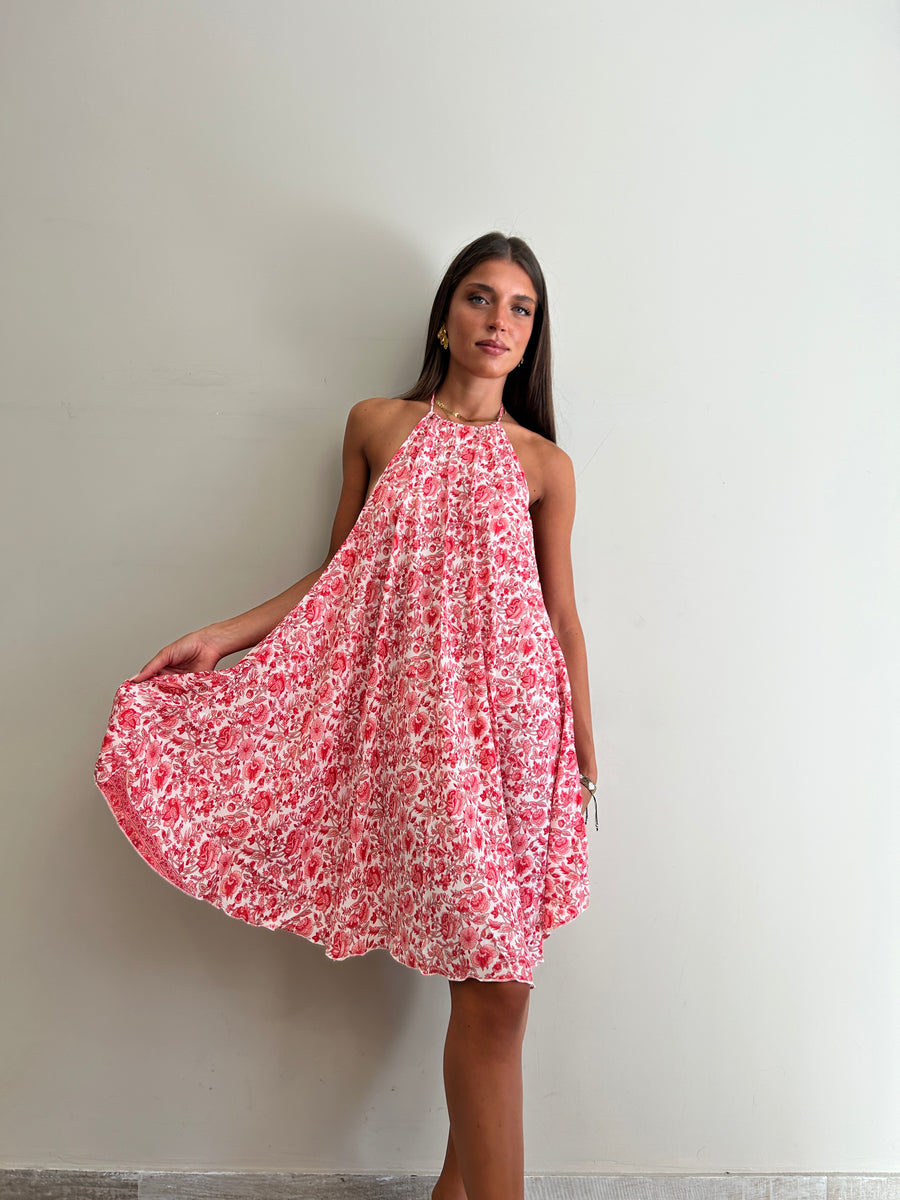 FREELOVE Abito Freedom Seta Lotus Coral