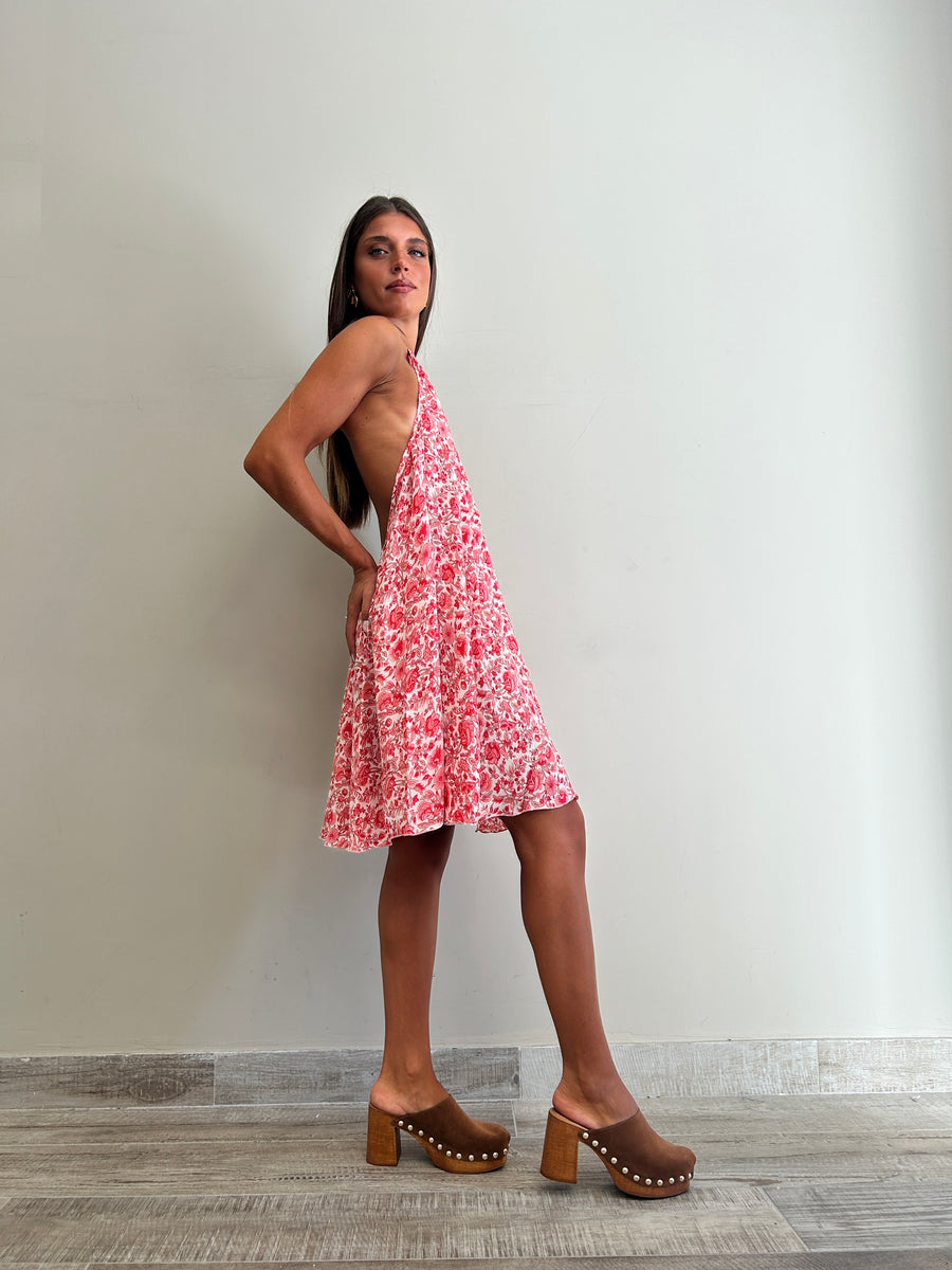 FREELOVE Abito Freedom Seta Lotus Coral