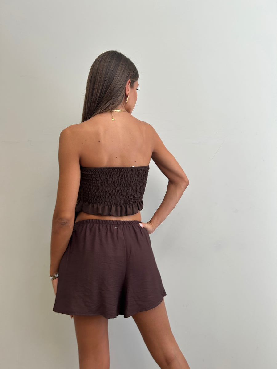 GIPSY INSIDE Top foulard moro