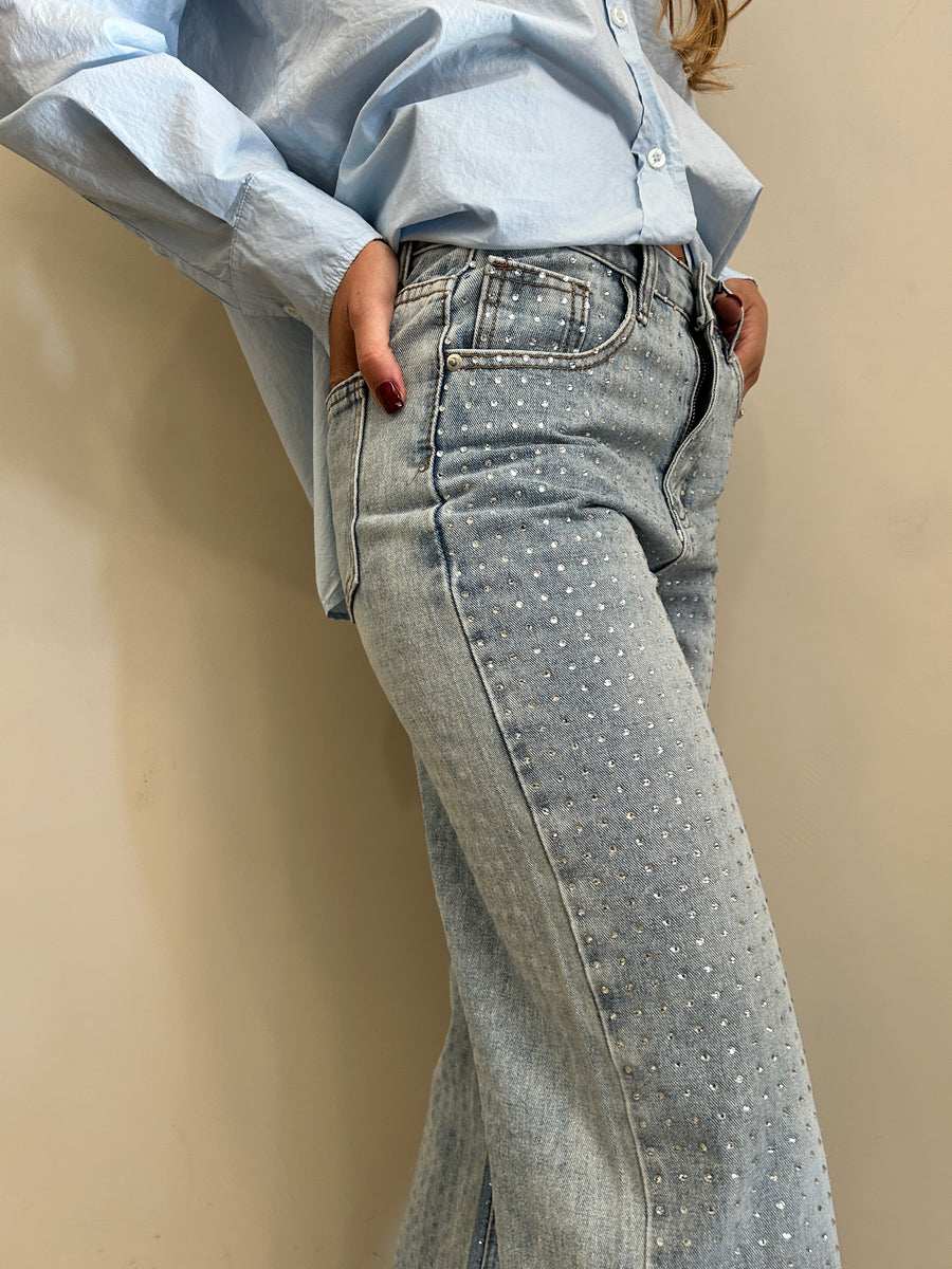 GIPSY INSIDE Jeans strass