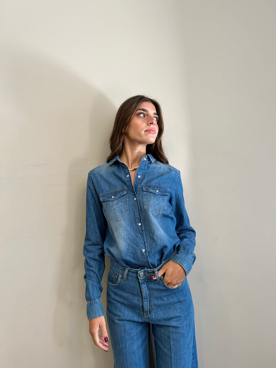 MOTEL Camicia jeans