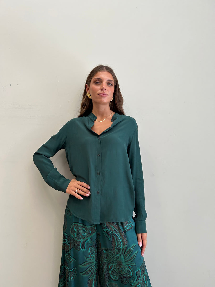 LE STREGHE Camicia verde