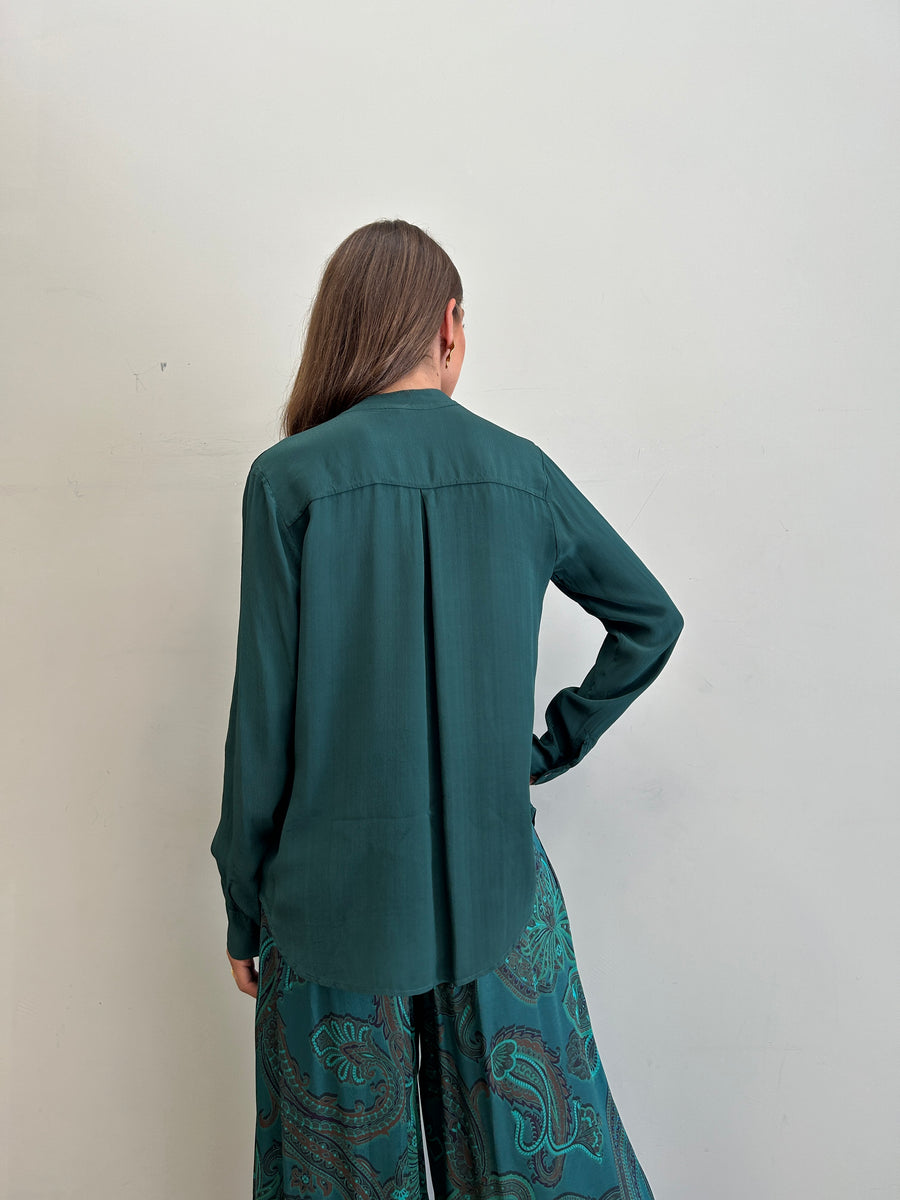 LE STREGHE Camicia verde