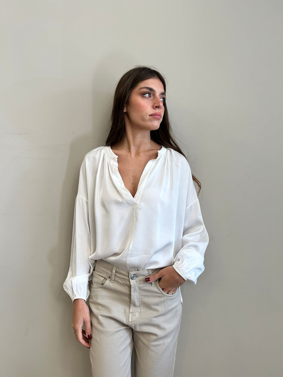 KK Camicia satin burro