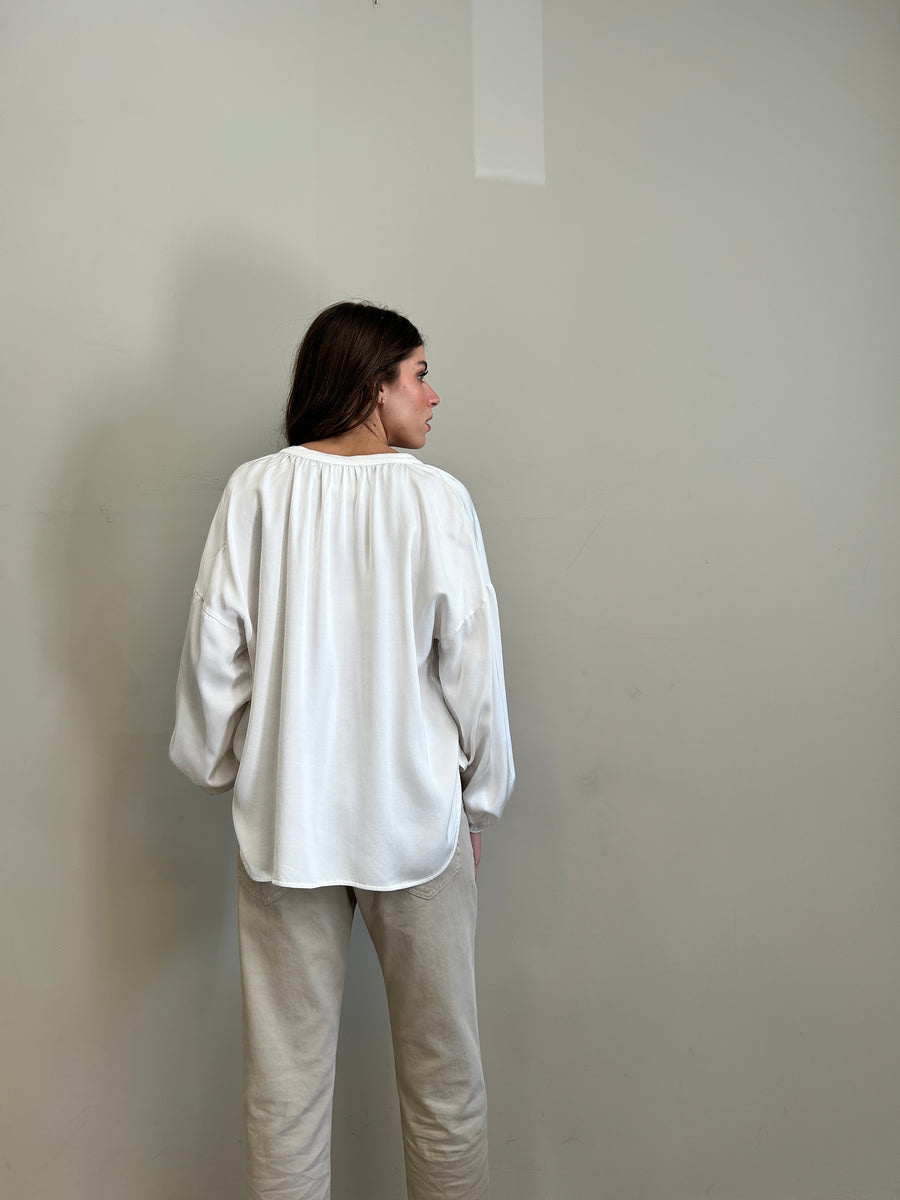 KK Camicia satin burro