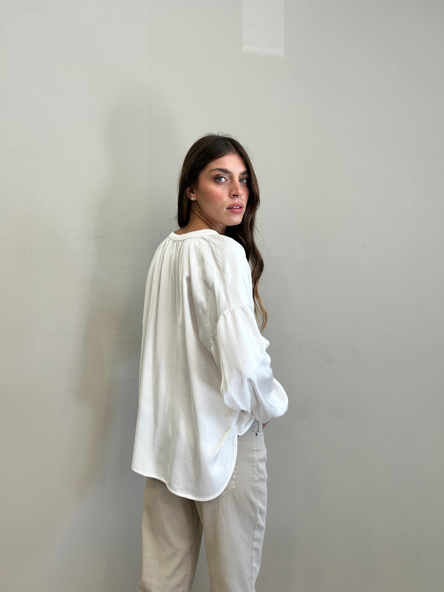 KK Camicia satin burro