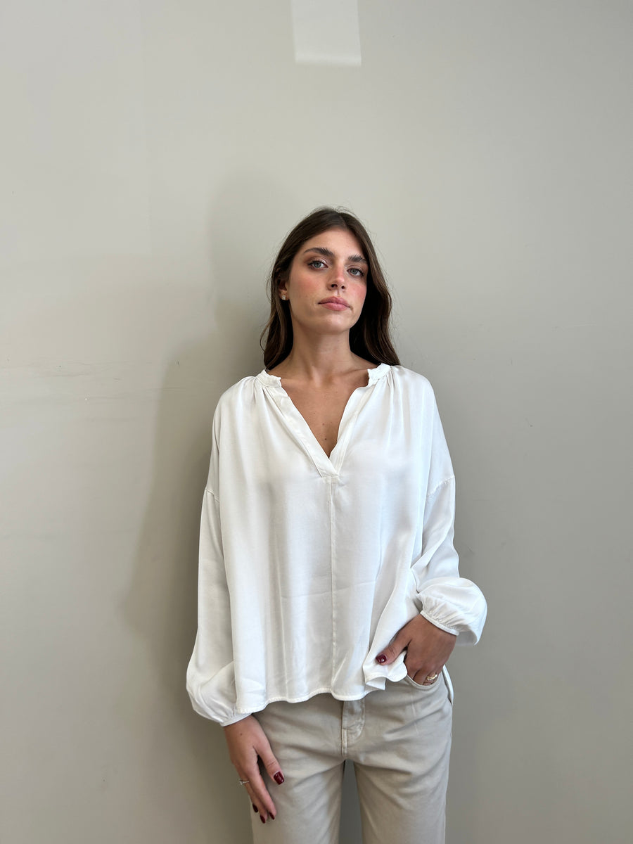 KK Camicia satin burro
