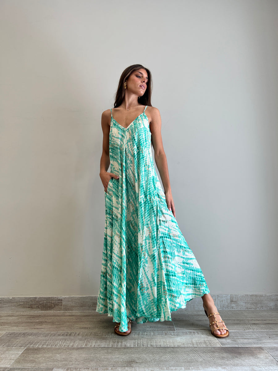 FREELOVE Abito lungo HARMONY Gipsy menta