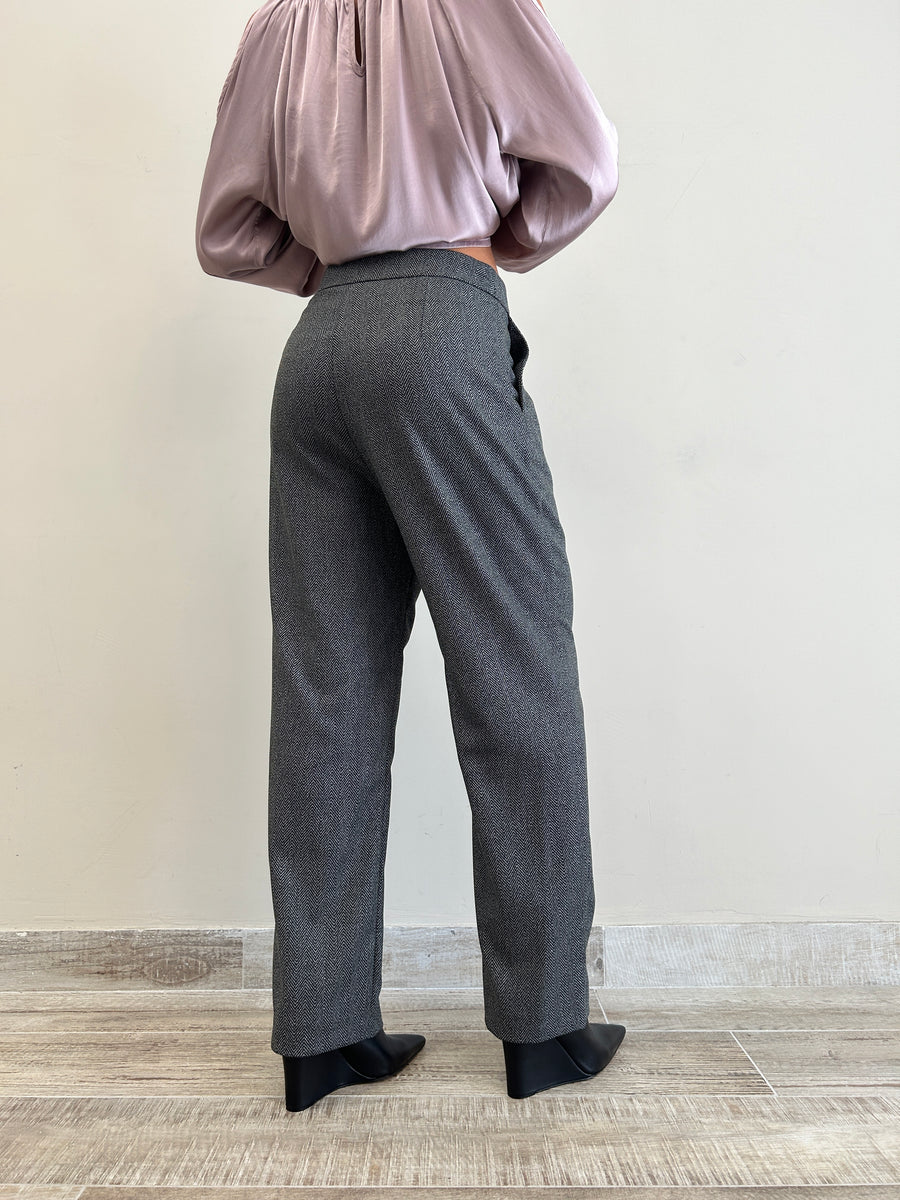 DIXIE Pantalone spigato Grigio