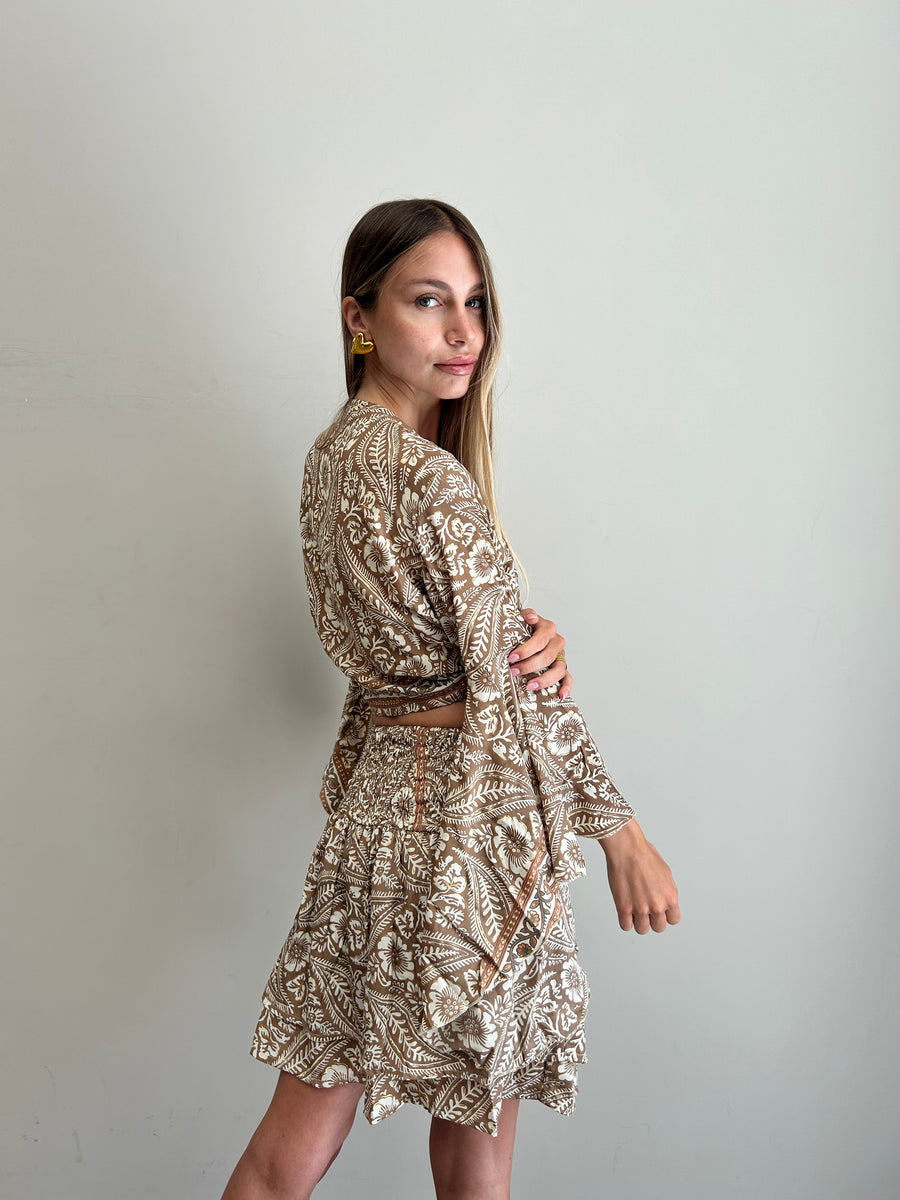 FREELOVE Gipsy top seta Coachella Sand