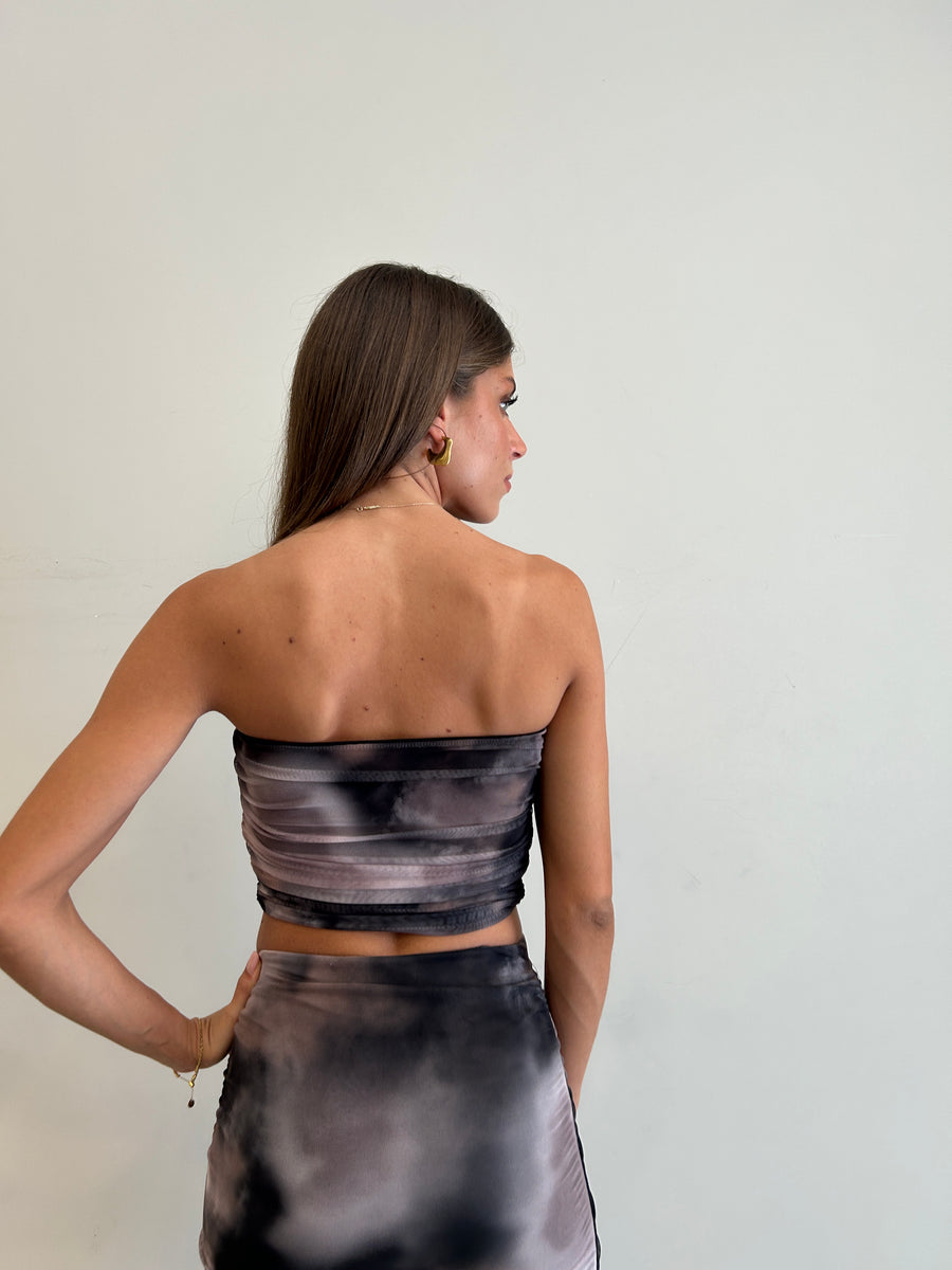 GIPSY INSIDE Set Top e gonna  tulle fantasia