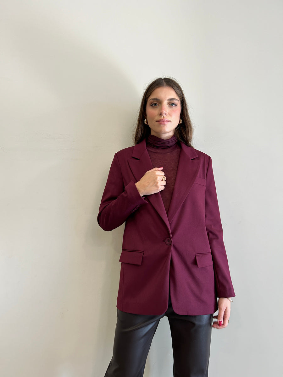 DIXIE Blazer Bordeaux