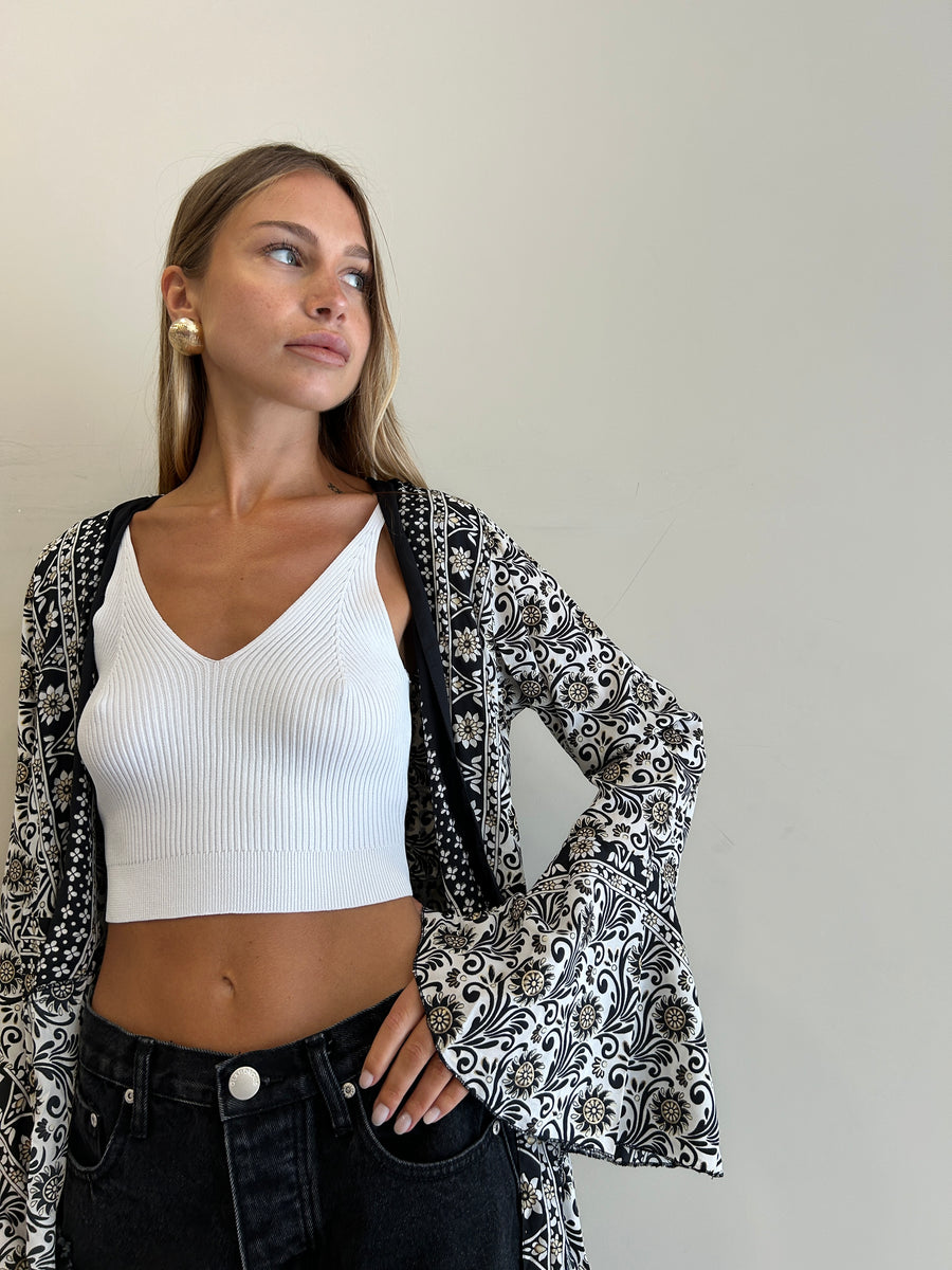 FREELOVE Abito KIMONO Seta Sunrise