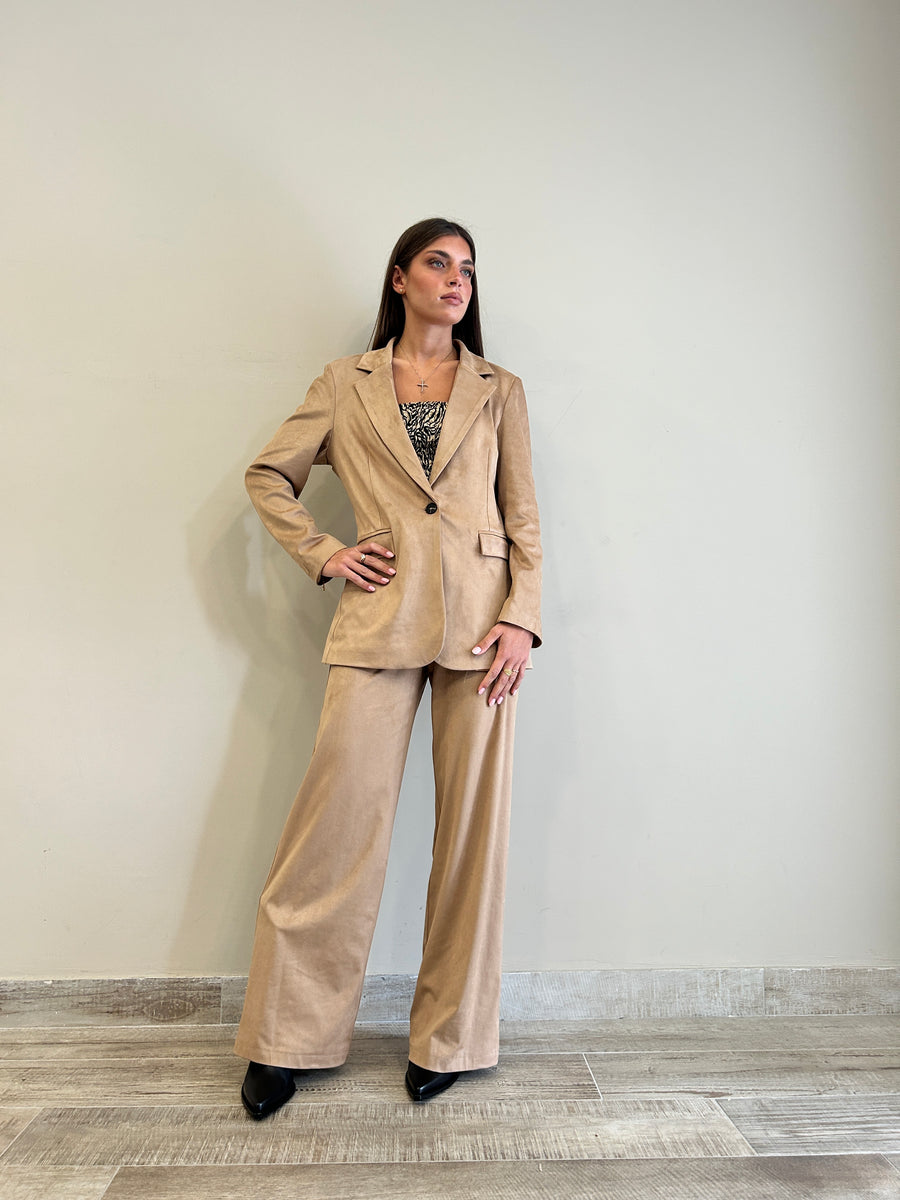 MOTEL Blazer eco daino camel