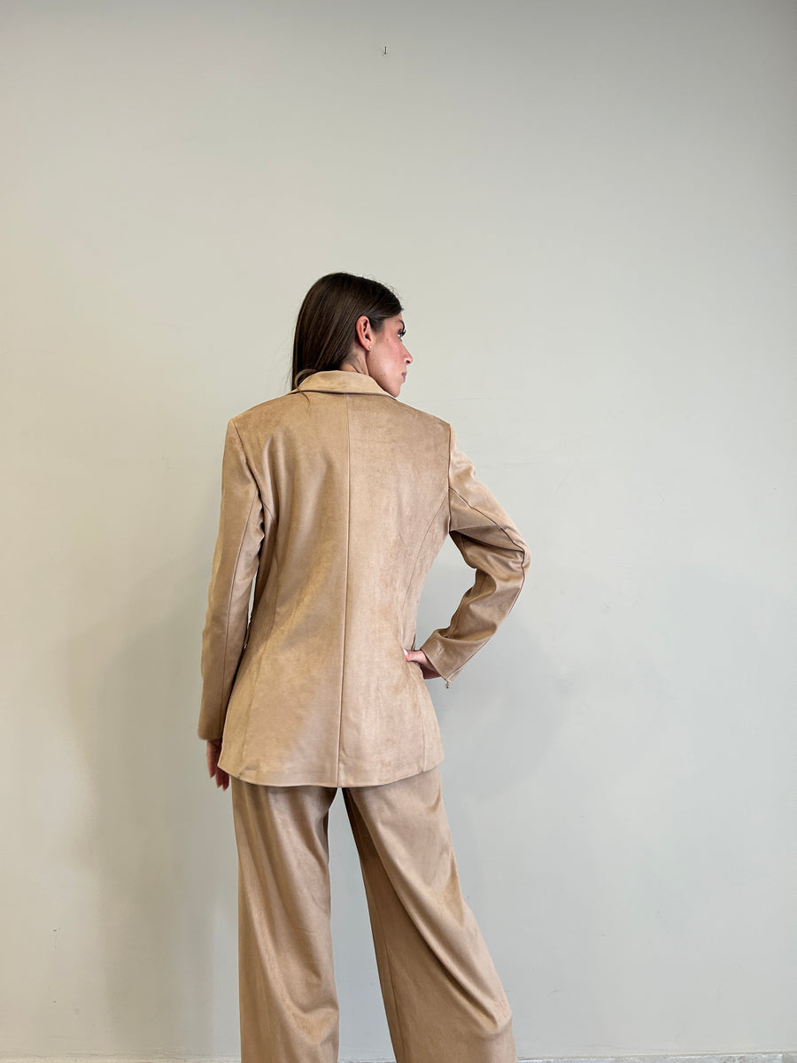MOTEL Blazer eco daino camel
