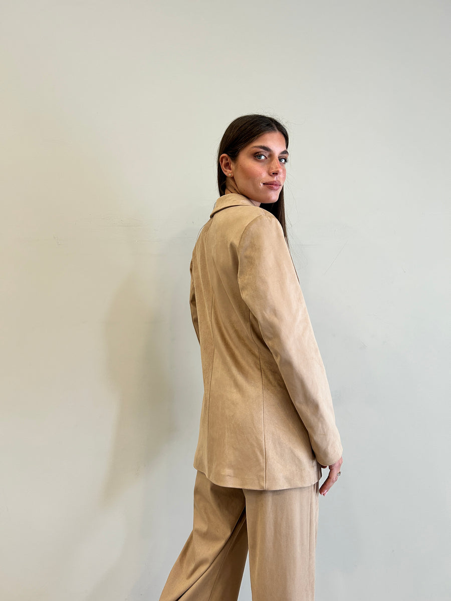 MOTEL Blazer eco daino camel