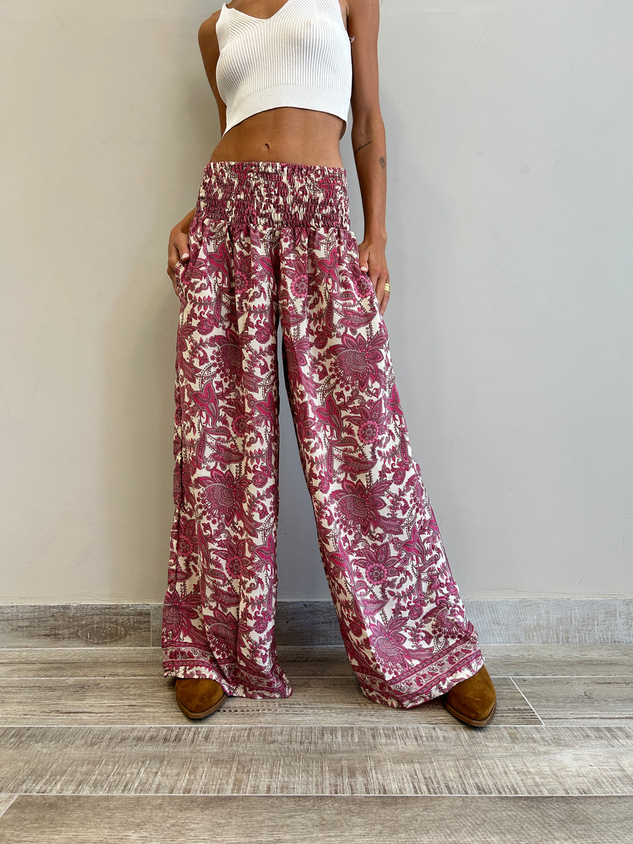 FREELOVE Panta Freelove Seta Hibiscus Pink
