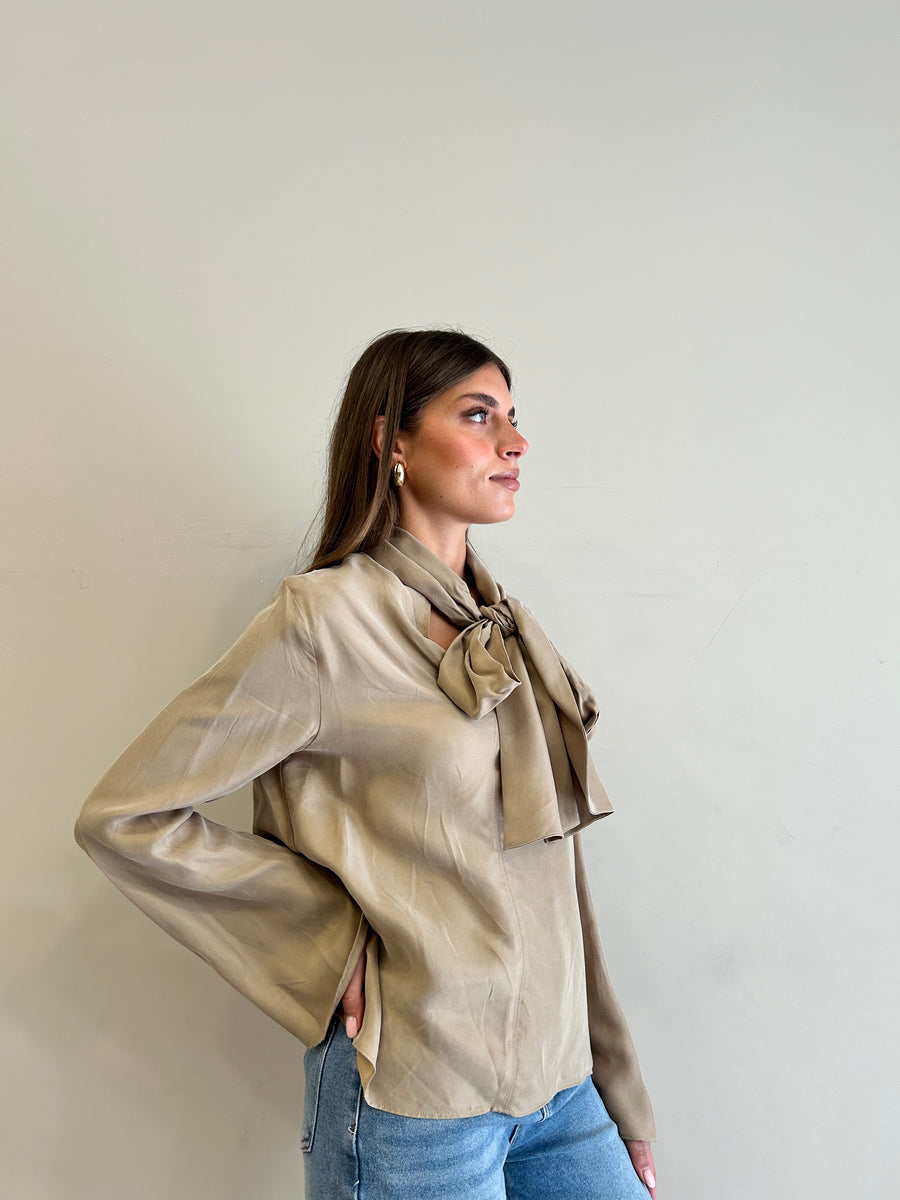LMN Camicia fiocco sand