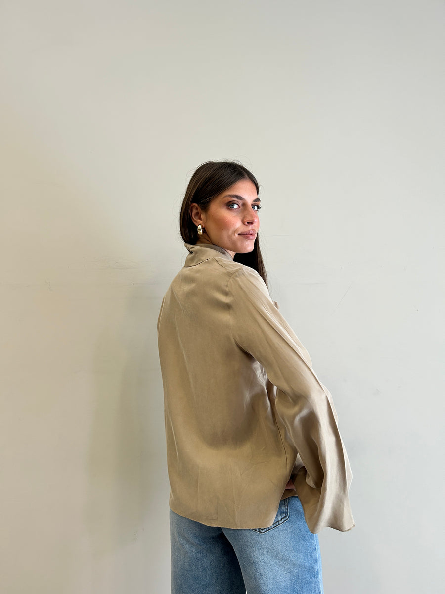 LMN Camicia fiocco sand