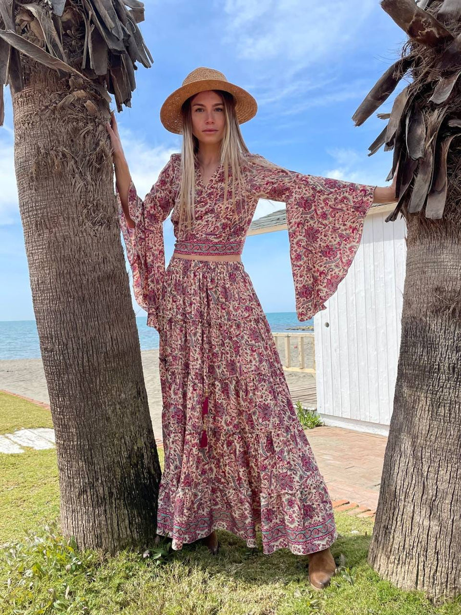 FREELOVE GIPSY TOP Seta Diamond Peach